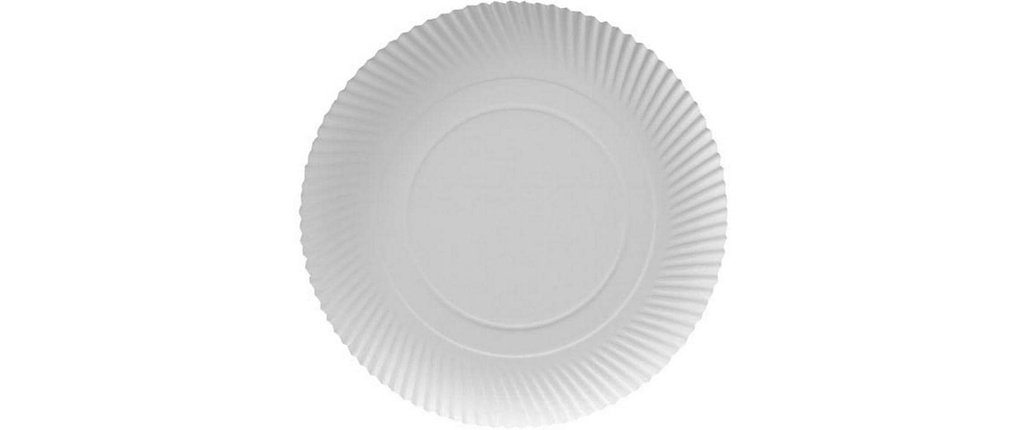 Papstar Assiettes jetables Pure rond D 34 cm 100 Pièce/s