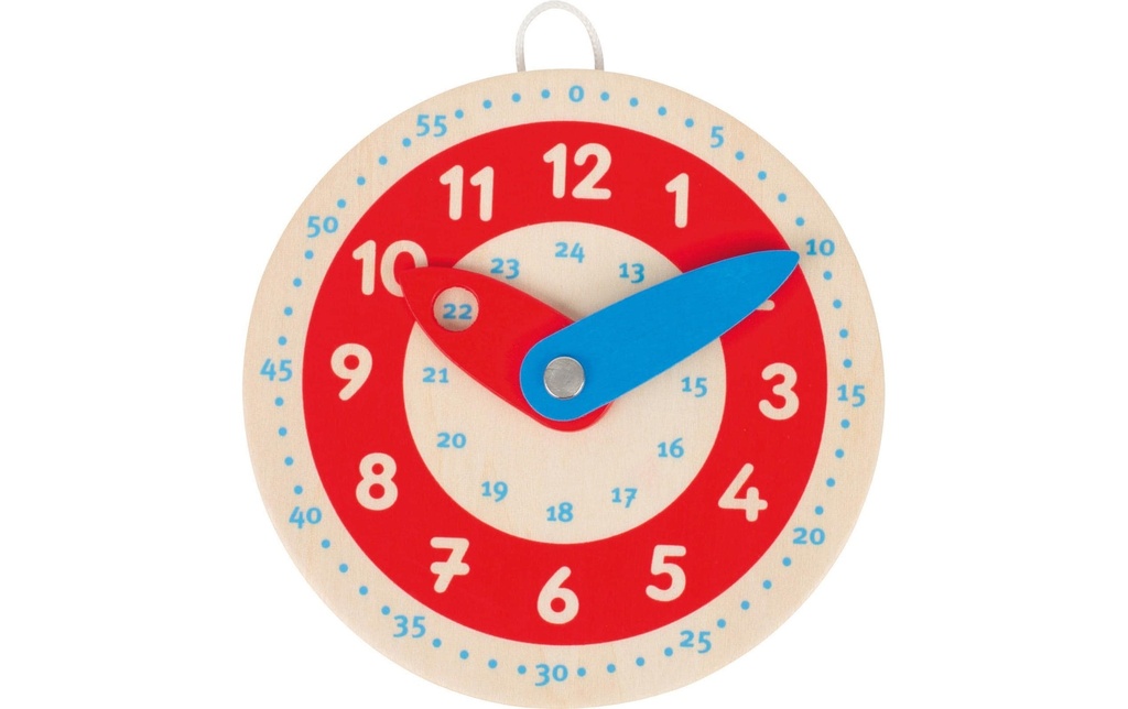 Goki Jeux d’enfant horloge d'apprentissage