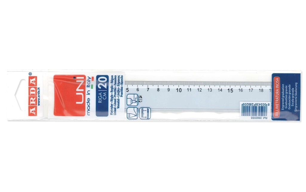 ARDA Règles 20 cm
