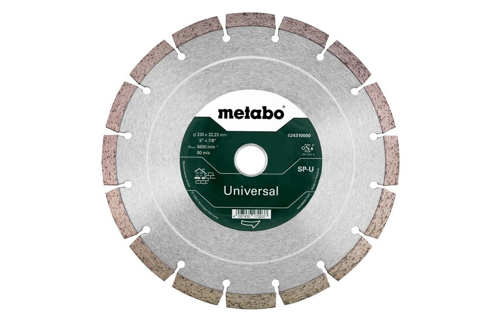 Metabo Disque à trancher SP-U Universal Diamant 230 mm