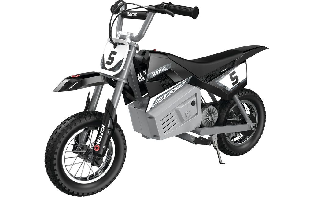 Razor Dirt Rocket MX350 Black + Decal kit (lithium)