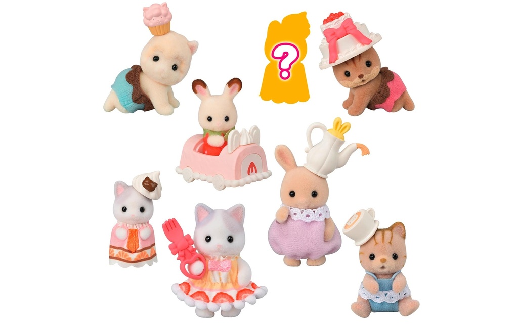 Sylvanian Families Sylvanian Families Fête de bébé gâteau série 13 assortis