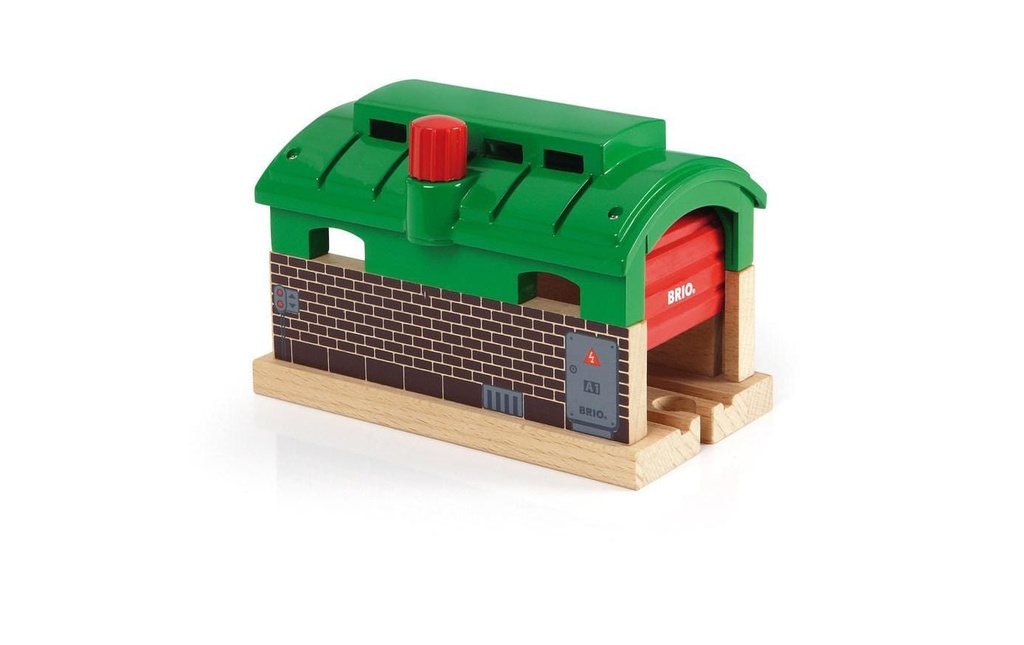 BRIO Chemin de fer Locomotive avec porte roulante