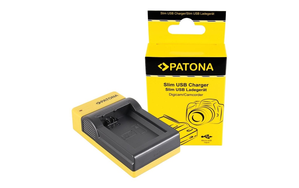 Patona Chargeur Slim Micro-USB Sony NP-FW50