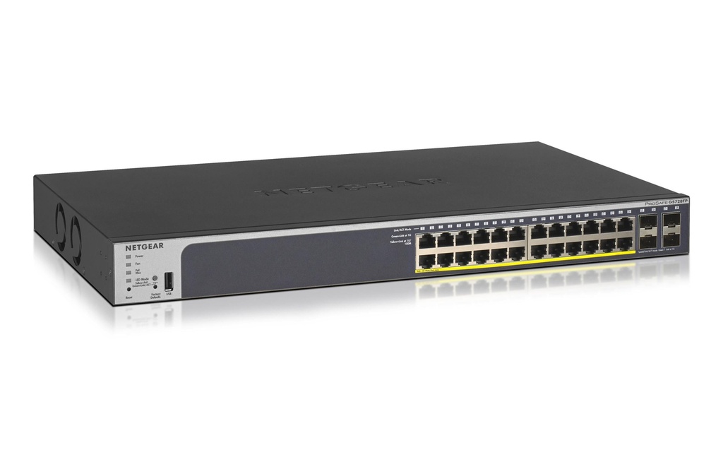 Netgear PoE+ Switch GS728TPv3 (190W PoE+) 28 ports