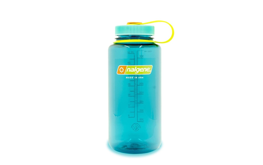 nalgene Gourde Wide Mouth Sustain 1000 ml, Bleu