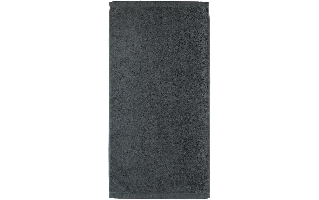 Cawö Serviette Lifestyle Uni 50 x 100 cm, Anthracite