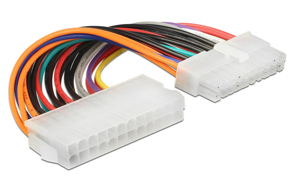 Delock Adaptateur électrique ATX 24Pin - 20Pin (f-m) 11 cm