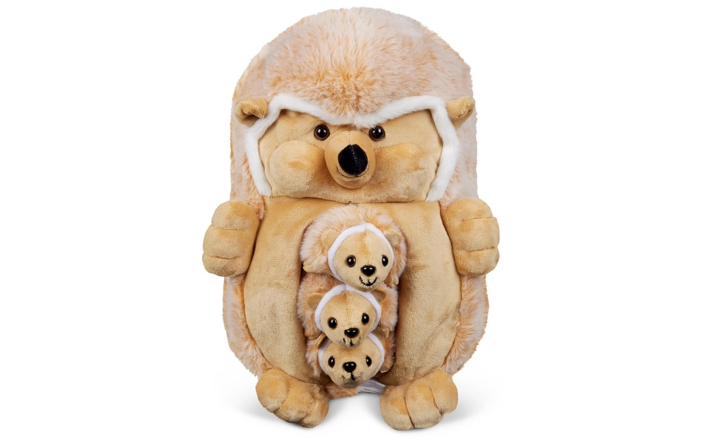 Mamanimals Animal en peluche Maman hérisson & bébés