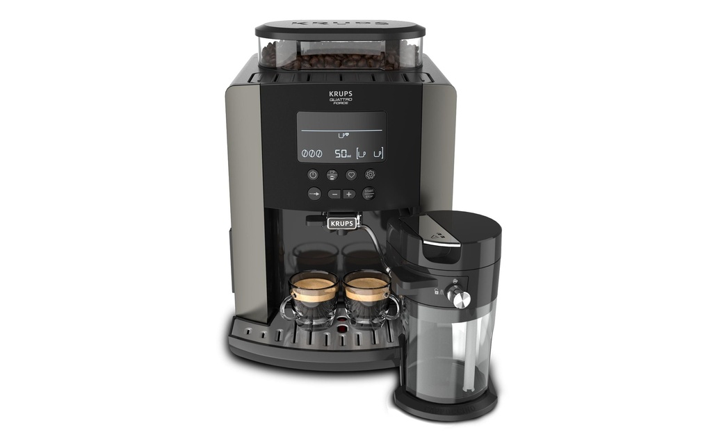 Krups Machine à café automatique ARABICA LATTE EA819 Noir