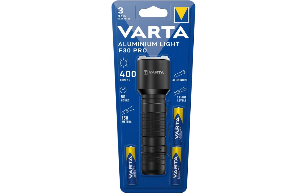 Varta Lampe de poche Aluminium Light F30 Pro