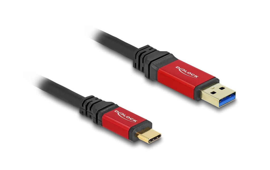 Delock Câble USB 10 Gbps USB-A - USB-C 2 m