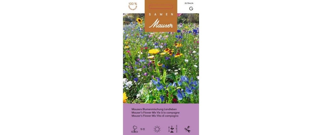 Samen Mauser Mausers mélange de fleurs Landleb