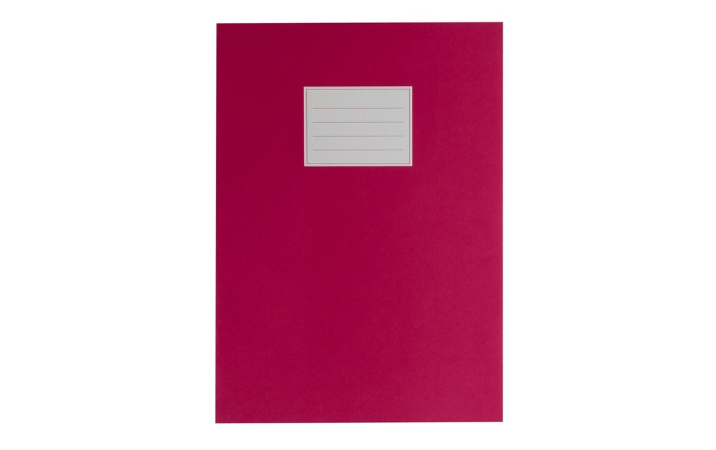 office focus Cahier d'école A4, À carreaux, Rouge, 10 Pièce/s