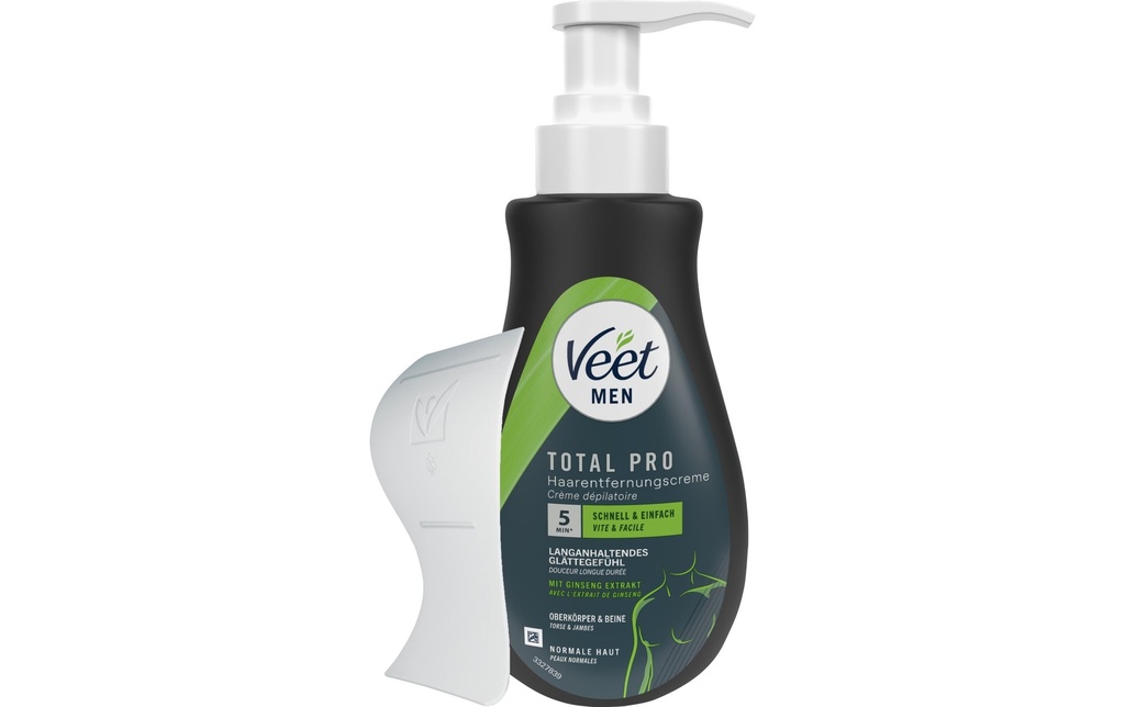 Veet MEN Crème dépilatoire Jambes & corps, peau sensible, 400 ml