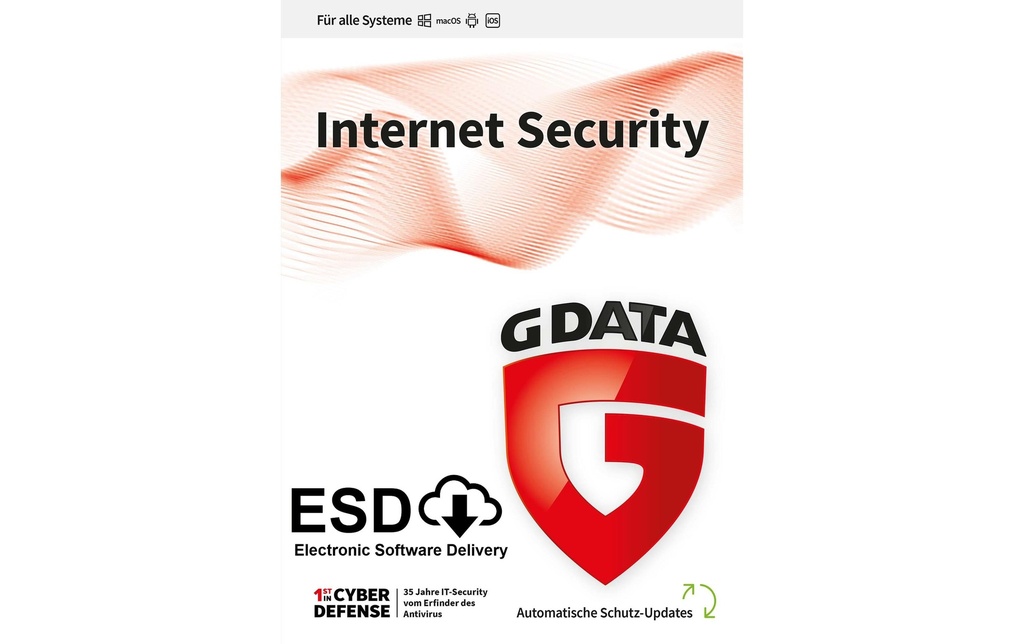 G DATA Internet Security Version complète, 3 appareils, 2 ans