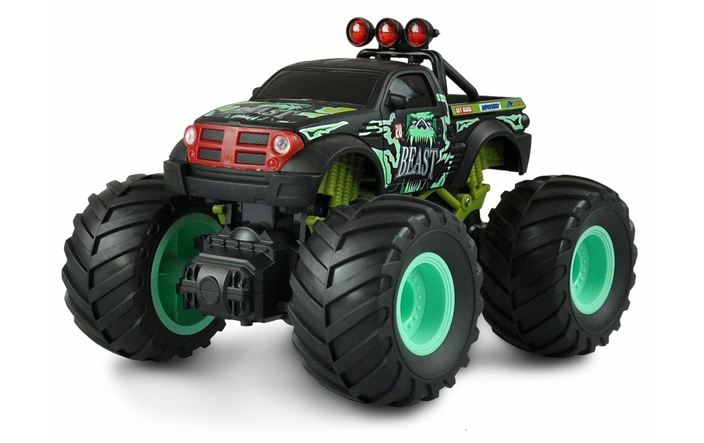 Amewi Monster Truck Big Buster Vert, RTR, 1:18