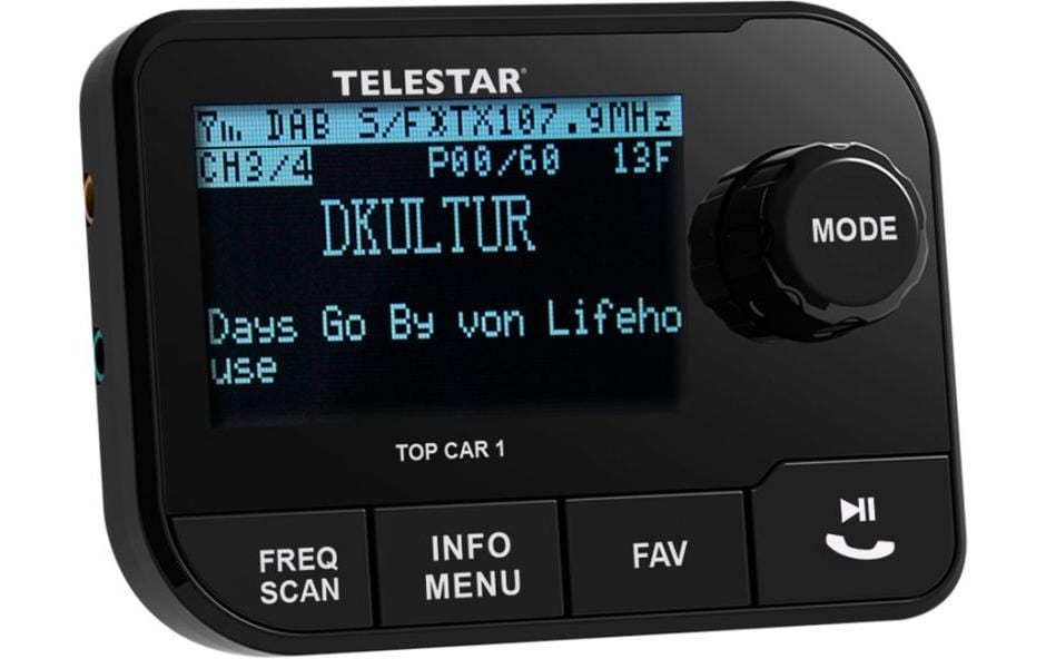 Telestar Adaptateur TOP CAR 1 Noir