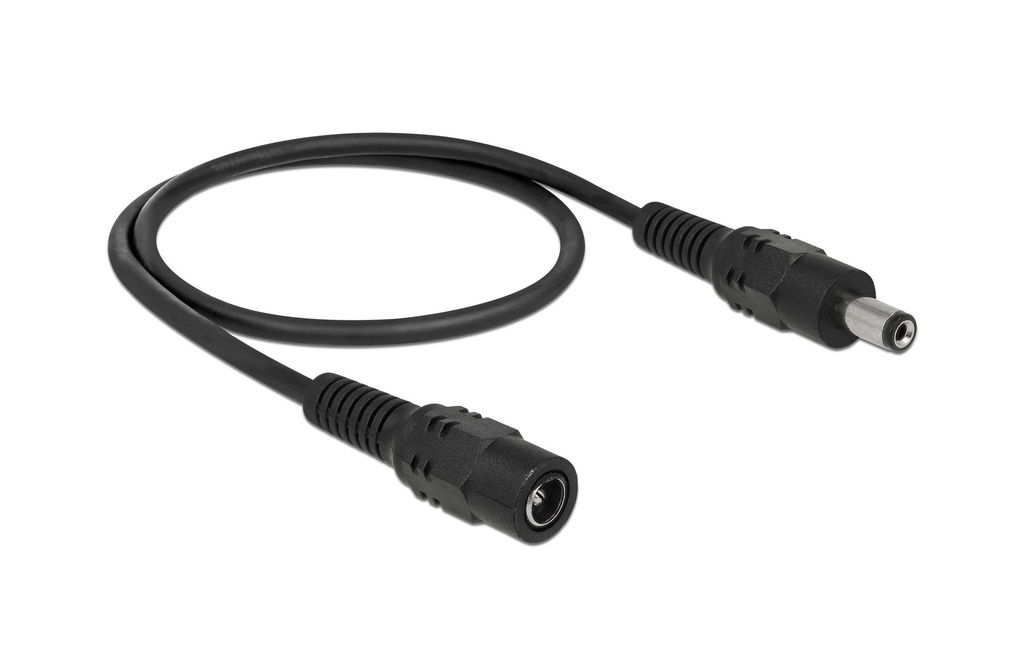 Delock Câble d'extension DC 5.5 x 2.1 mm, 50 cm