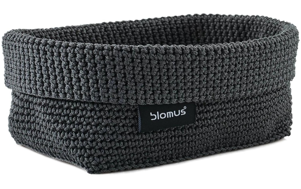 Blomus Panier de rangement Tela L Anthracite
