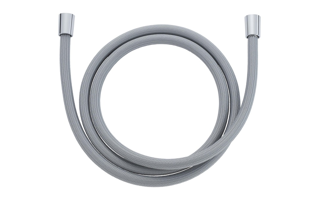 diaqua® Tuyau de douche CHROMALUX Zero, Gris argenté 180 cm