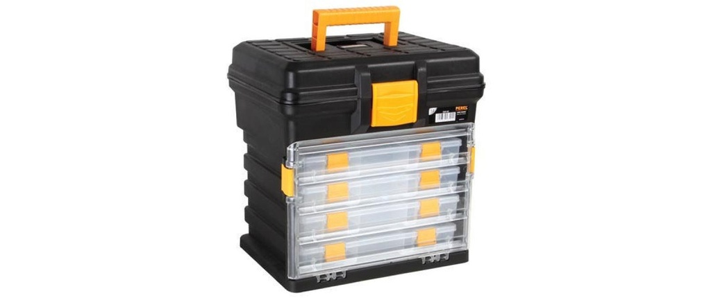 Perel Coffret à outils 4 Fächer