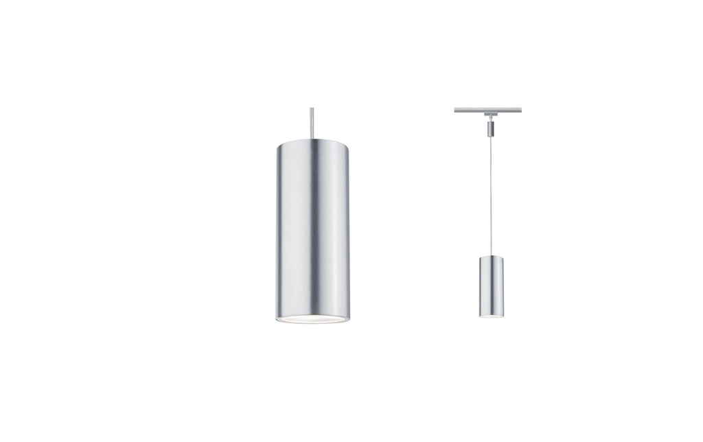 Paulmann Luminaire suspendu à LED URail Barrel, 6 W, 2700 K, chrome