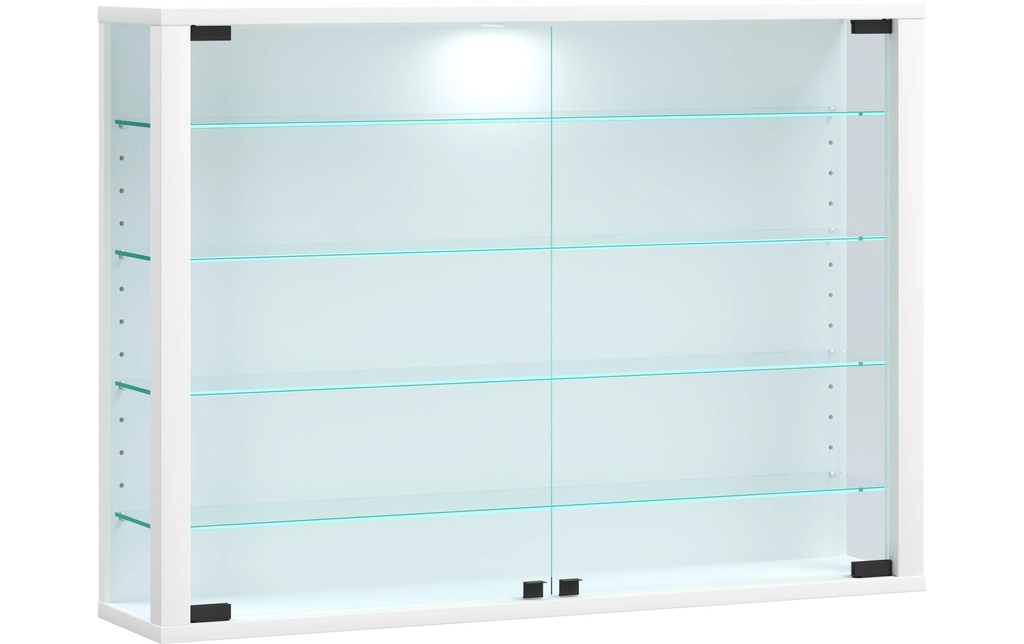 VCM Vitrine Vitrosa L 82.6 x 59.9 cm, Blanc
