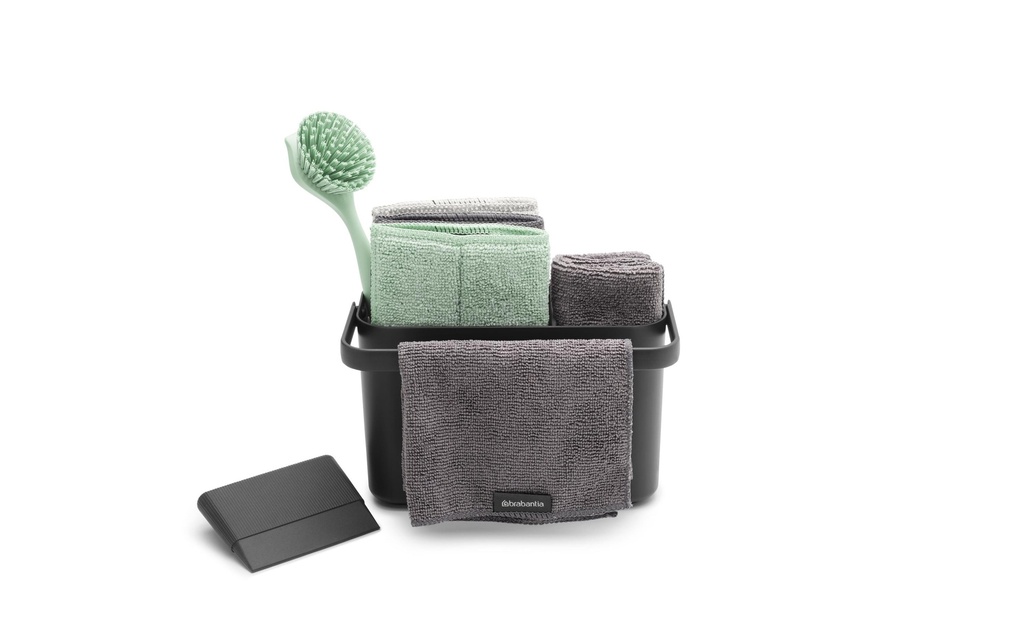 Brabantia Kit de nettoyage SinkSide Gris foncé