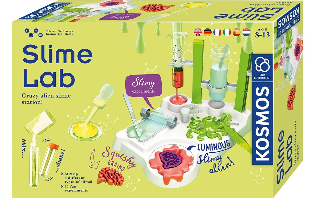 Kosmos Boîtes d’expérimentation Slime Lab