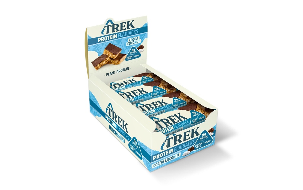 Trek Barre Flapjack Coco/Noix/Cacao, 16 x 50 g
