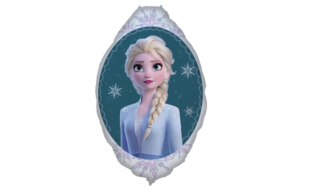 We fiesta Party Ballon en aluminium Frozen Elsa 90 x 68 cm, Multicolore