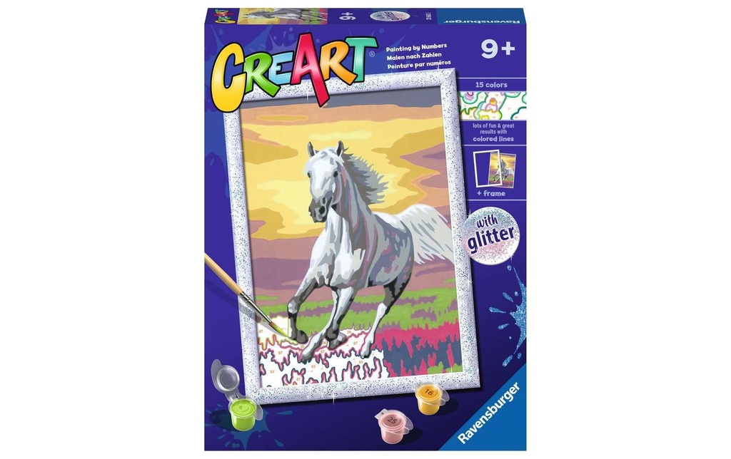 Ravensburger Peinture avec chiffres CreArt: Horse at Sunset