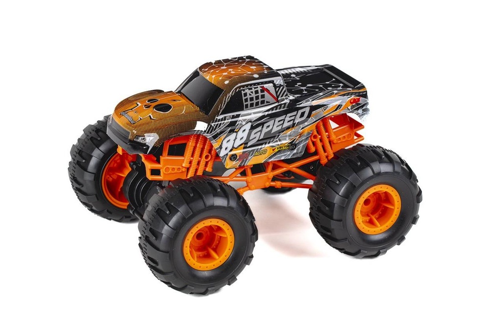 TEC-TOY Monster Truck Speed Monster Gyro &amp; Sound, Orange, 1:12