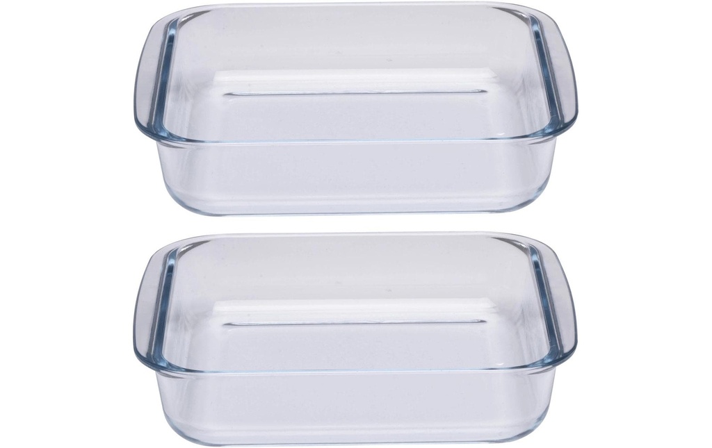 alpina Services de plats en cocotte Angulaire, Transparent