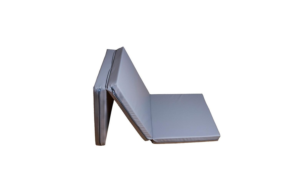 BenchK Matelas de gymnastique pliable, gris