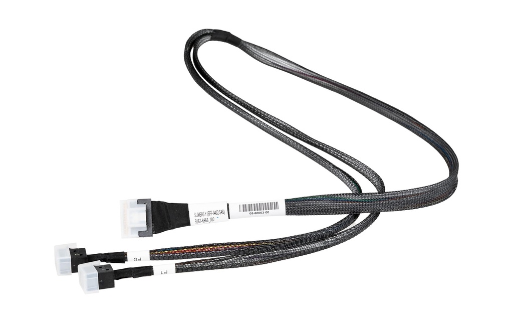 Broadcom Câble SAS 05-60003-00 SFF-8654 -2x SFF-8643 100 cm