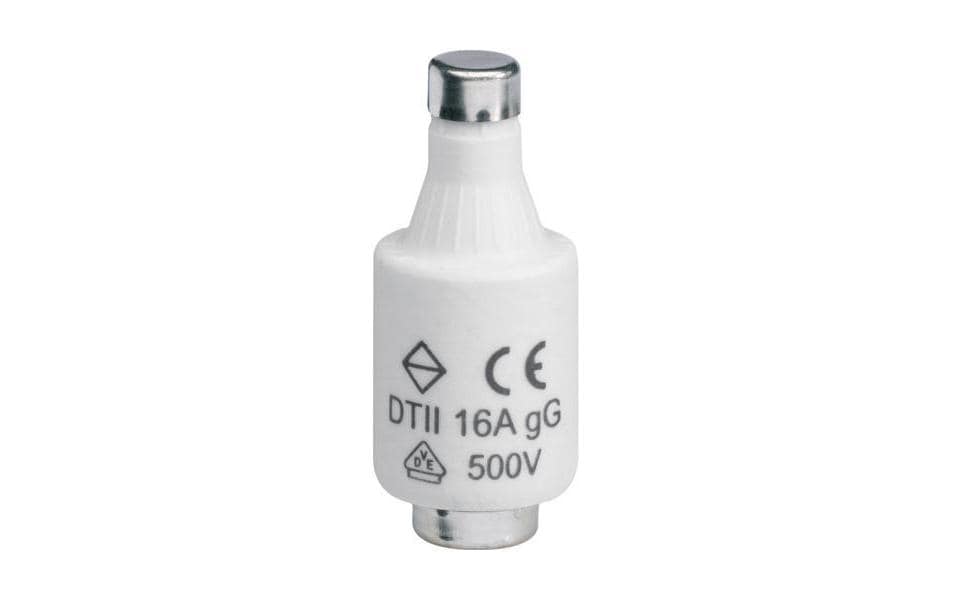 Elektromaterial Fusible DII E27 16A 500 V gG avec détecteur 5 pièces