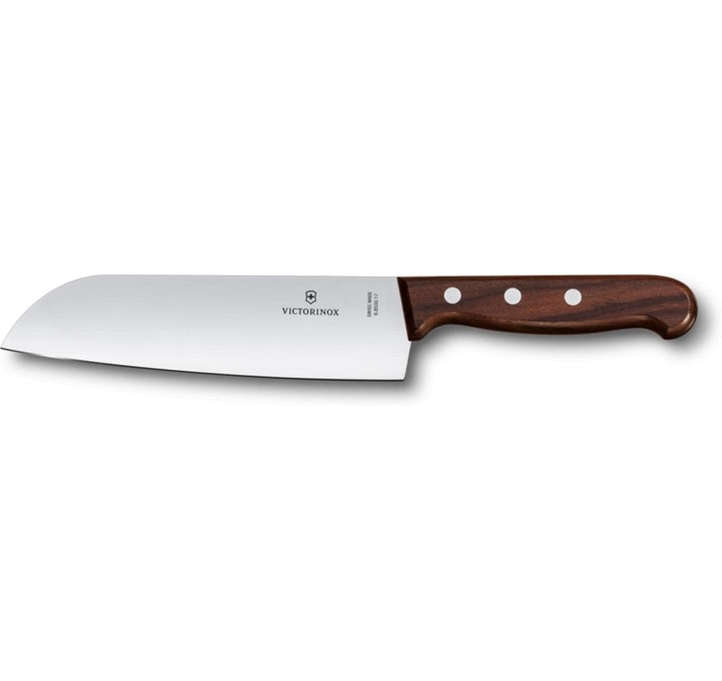 Victorinox Couteau santoku Wood Brun, 17 cm