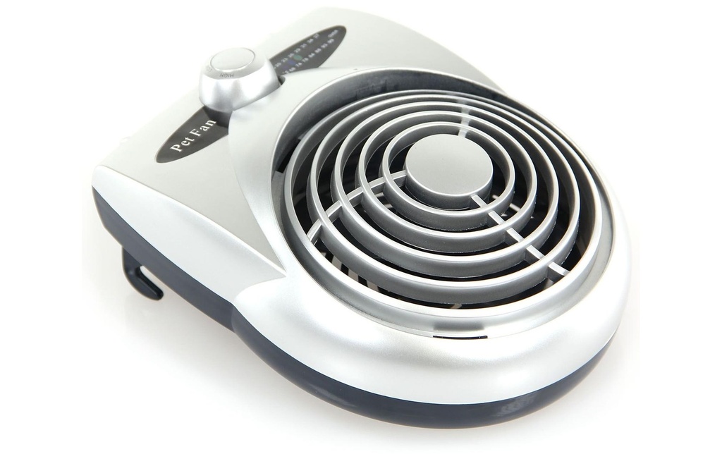 SwissPet Pet Fan, Ventilateur, Argent
