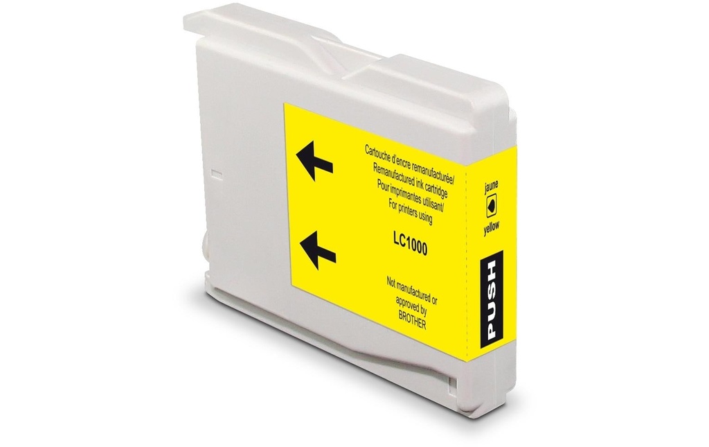 Generic Ink Encre Brother LC1000Y Yellow