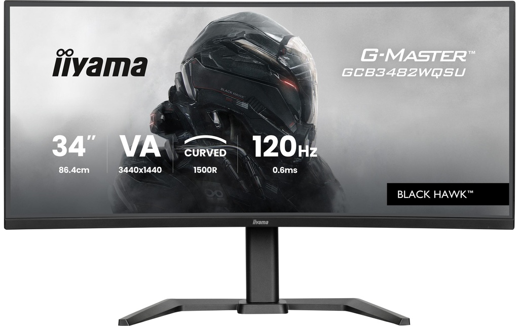 iiyama Moniteur G-Master GCB3482WQSU-B1 34 , 3440 x 1440 (UWQHD)