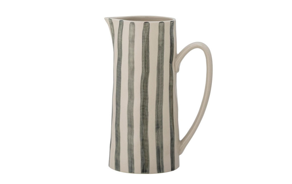 Bloomingville Cruche Bégonia 1.3 l, faïence, vert