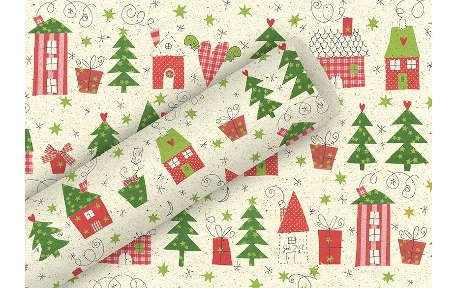 Braun + Company Papier cadeau Papier à l'herbe Bullerbu
