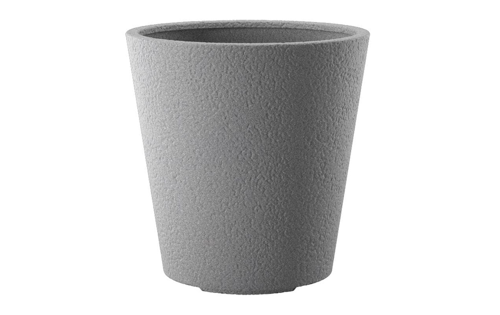 Esteras Pot de fleur Kent, 37 cm, Gris