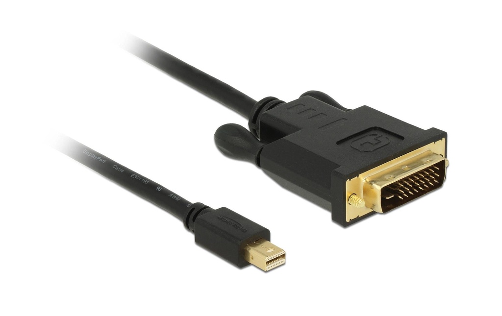 Delock Câble Mini DisplayPort - DVI-D, 0.5 m