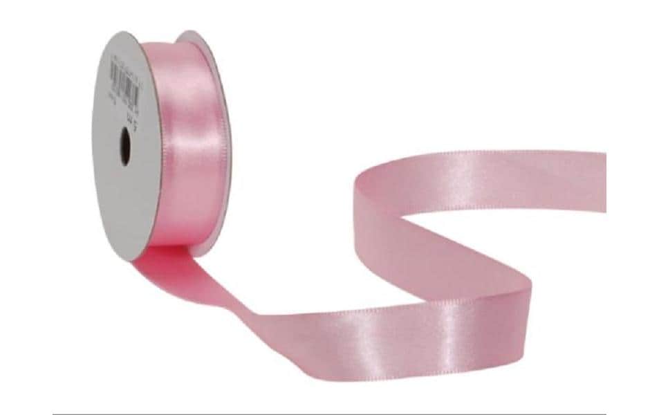 Spyk Ruban de satin 16 mm x 5 m, Rose