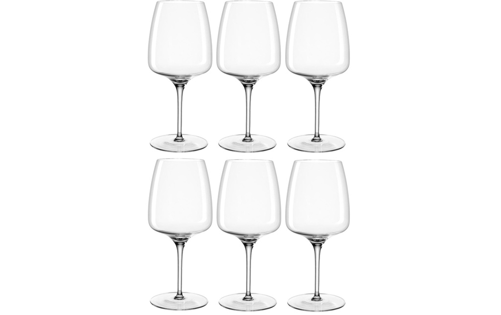 LEONARDO Verre à vin rouge Cesti 500 ml, 6 Pièce/s, Transparent