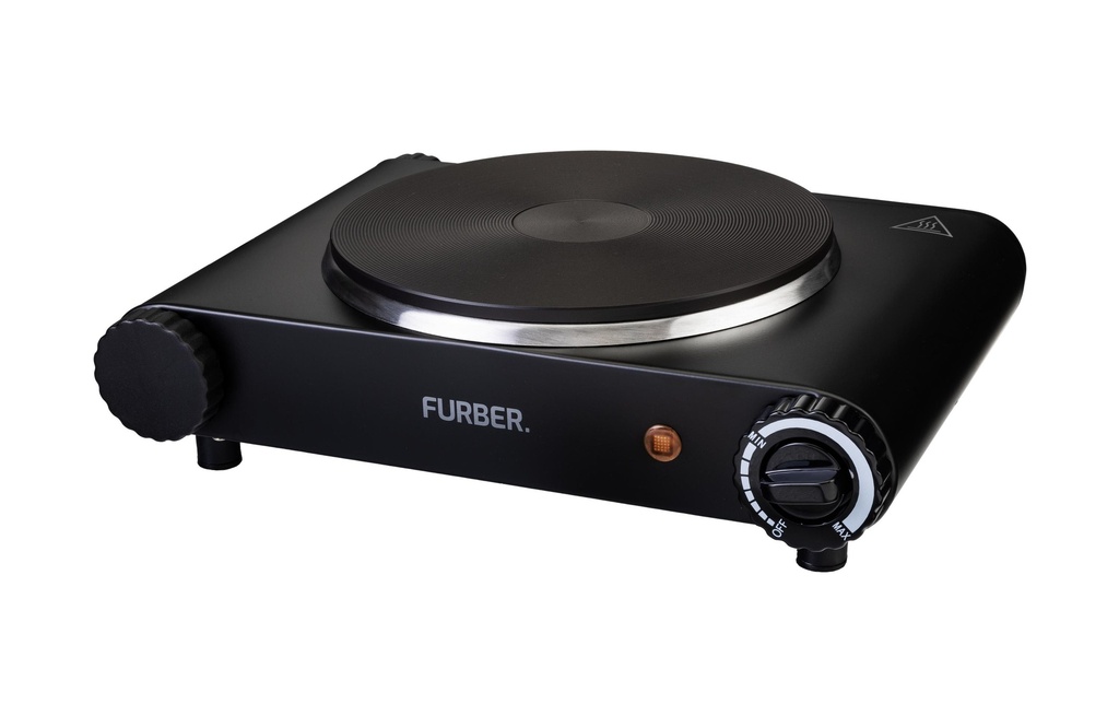 FURBER Plaque de cuisson noir, 1500 W