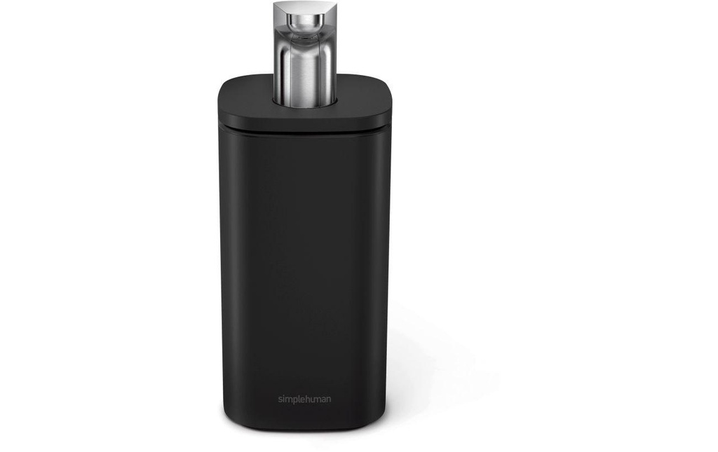 Simplehuman Distributeur de savon 295 ml, Noir mat